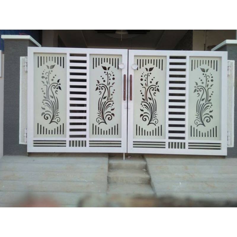 pagar besi plat cutting laser minimalis berkualitas dan bergaransi