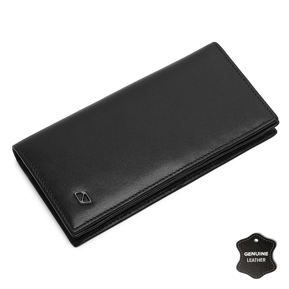 Navy Club Silhoutte Dompet Pria Lipat Dompet Kulit Asli - Free Box Exclusive