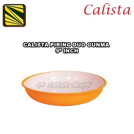 Calista Gelas Plastik, Mangkok + Tutup Plastik, Piring Makan Plastik Gunma