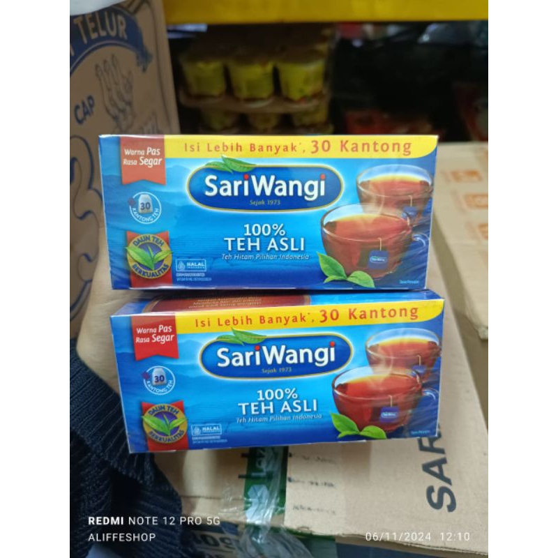 

Sariwangi Teh Celup Asli Isi 30Pcs