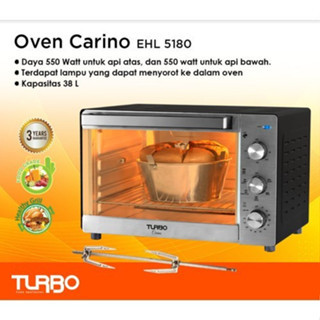 TURBO Carino Oven Toaster 38L EHL5180 Original