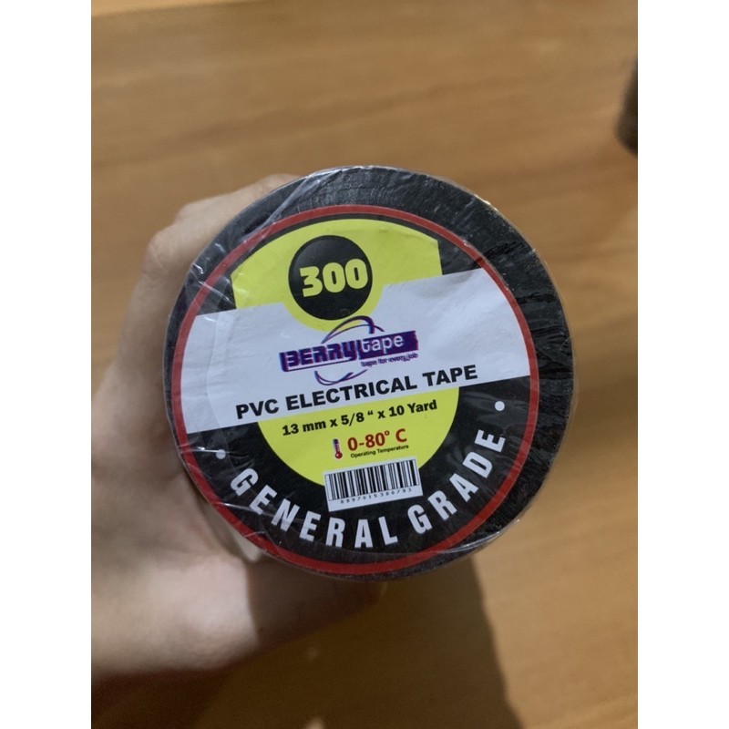 

SATUAN ISOLASI HITAM PVC BERRY TAPE ISOLASI LISTRIK HITAM