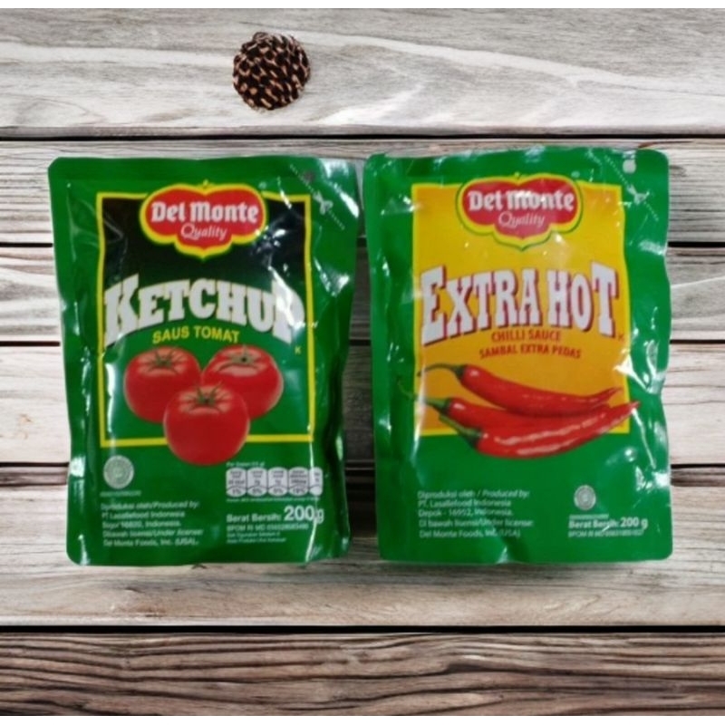 

DELMONTE Sambal Cabe & Tomat kemasan 200gr