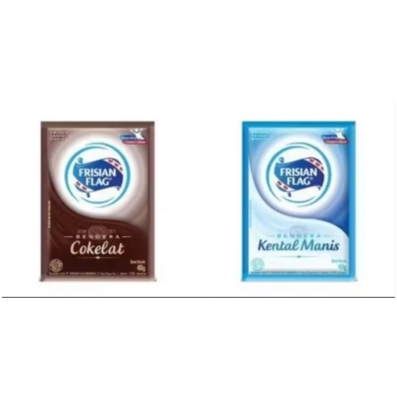 

Frisian Flag Bendera Susu Kental Manis Sachet SKM 1 Renteng isi 6 Sachet