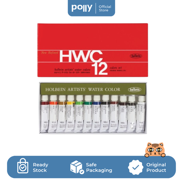 

HOLBEIN Artist Watercolor Set of 12 Colors / Cair Air