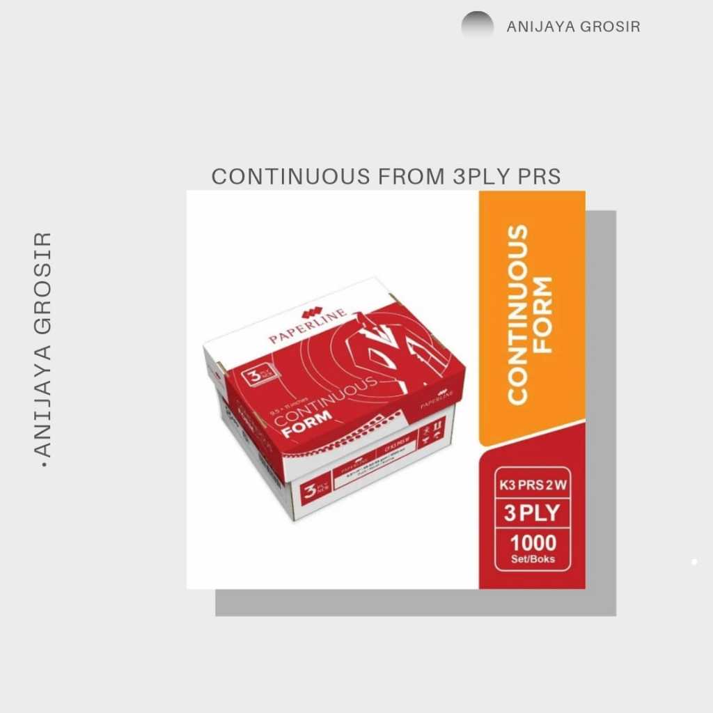 

CONTINUOS FROM 3PLY PRS MEREK PAPERLINE 1DUS ISI 1000 SET