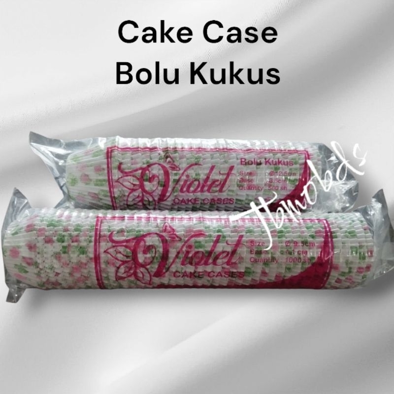 Cake Case Violet Bolu Kukus, Kertas Bolu Kukus, Kertas Roti