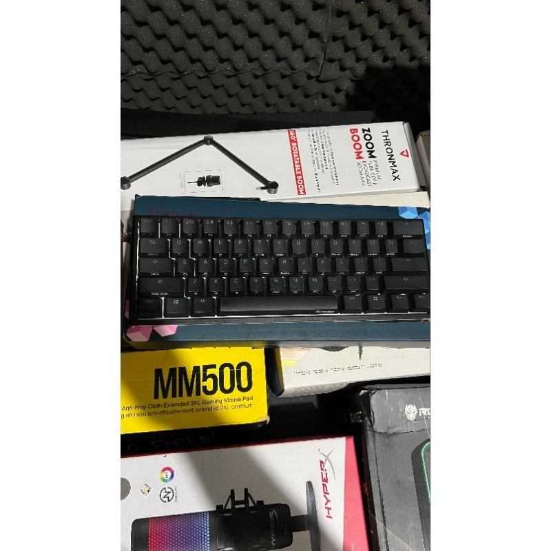 DUCKY ONE 2 MINI RED SWITH - MECHANICAL GAMING KEYBOARD SECOND MURAH