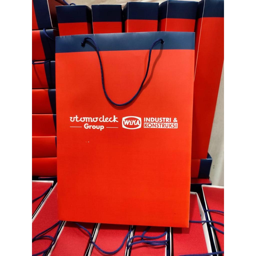 

PAPERBAG BOX EXSKLUSIF, ISI PAYUNG OTOMATIS, BUKU KULIT PREMIUM