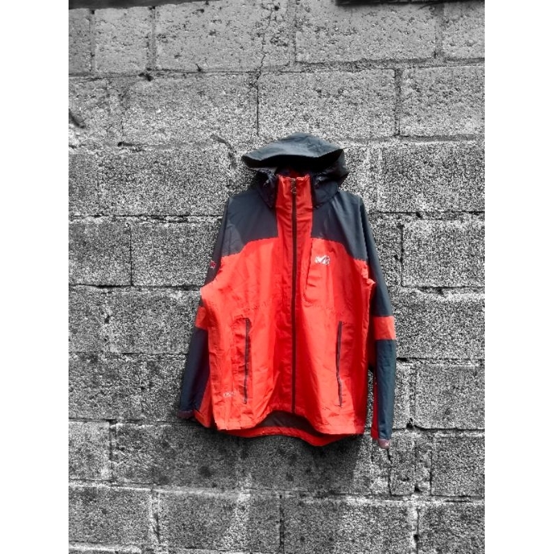 jaket millet goretex outdoor gorpcore hiking adventure second original