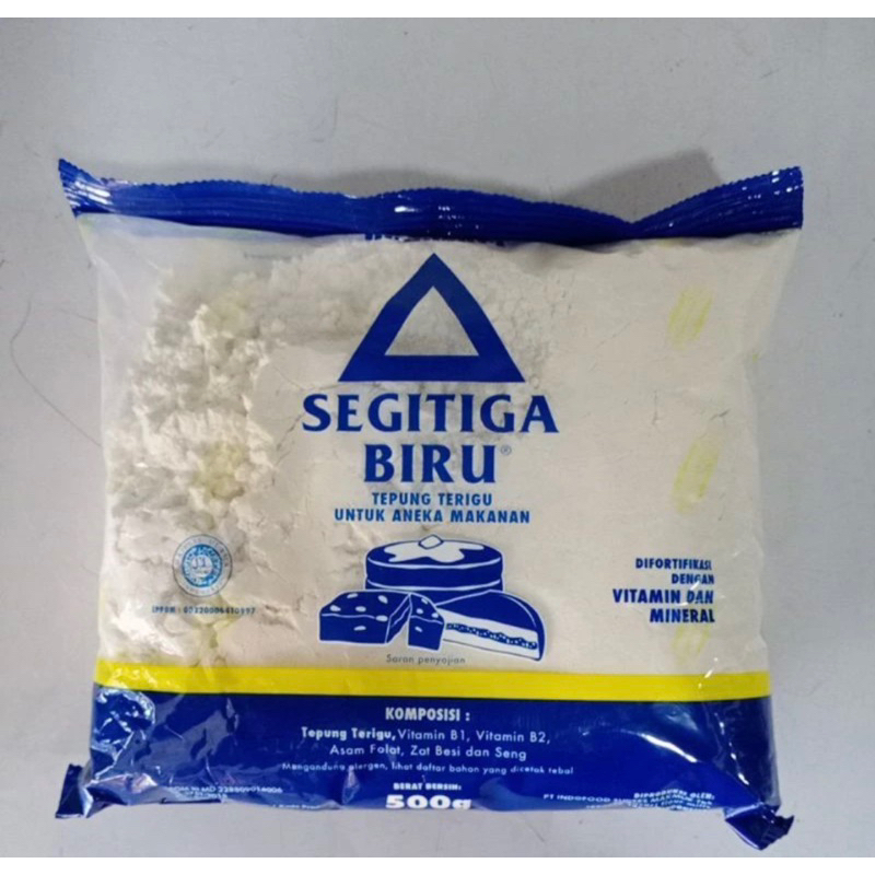 

TEPUNG SEGITIGA BIRU 500gr BOGASARI