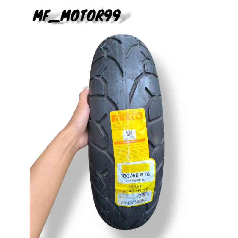 PROMO BAN PIRELLI 180/65-16 TUBELESS NIGHT DRAGON 180 65 RING 16 CUCI GUDANG BARU STOK LAMA NO MINUS