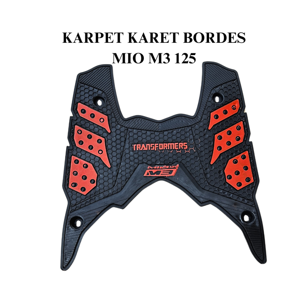 KARPET KARET BORDES MIO M3 125 TRANFORMER
