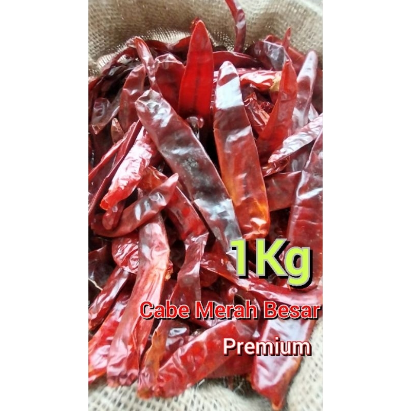 Promo  Cabe Merah Besar Kering Kualitas 1kg