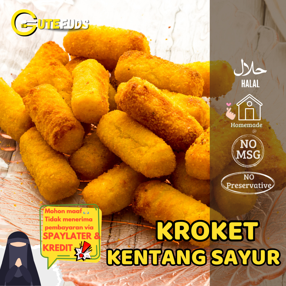 

KROKET KENTANG SAYUR MPASI NO MSG
