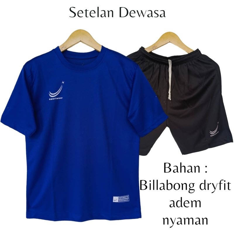 COD stelanjersey bola stelan jersey futsal kaos bola kaos futsal pria wanita dewasa bahan bagus nyam