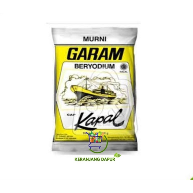 

garam dapur atau garam meja cap kapal 250gr