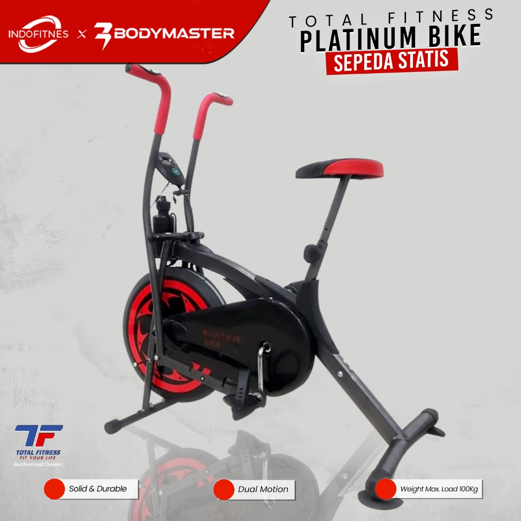 Sepeda Statis Platinum Bike Total Fitness