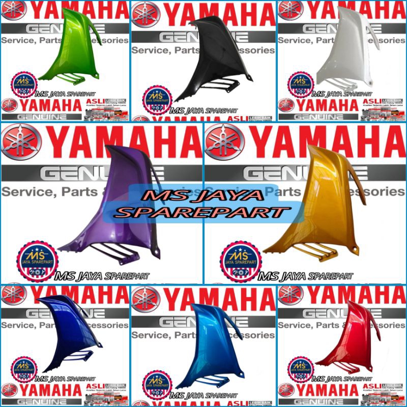 COVER SAYAP DEPAN JUPITER MX NEW 135 KANAN atau KIRI ASLI ORIGINAL YAMAHA 50C-F8311-00-P 50C-F8312-0