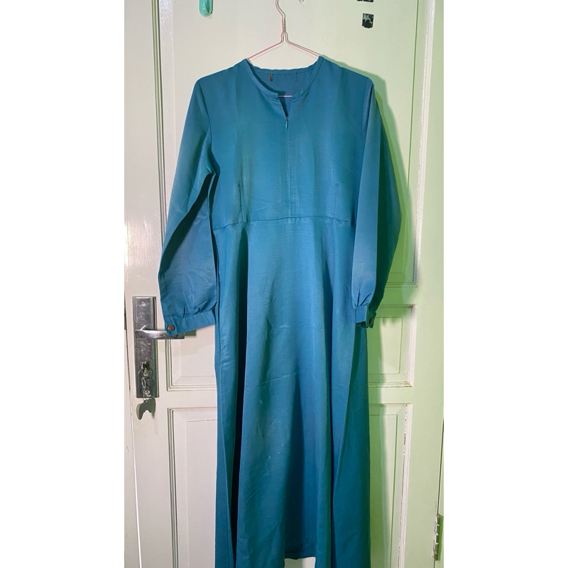 KEKE Gamis Polos Basic Dewasa Remaja Klasy Dress