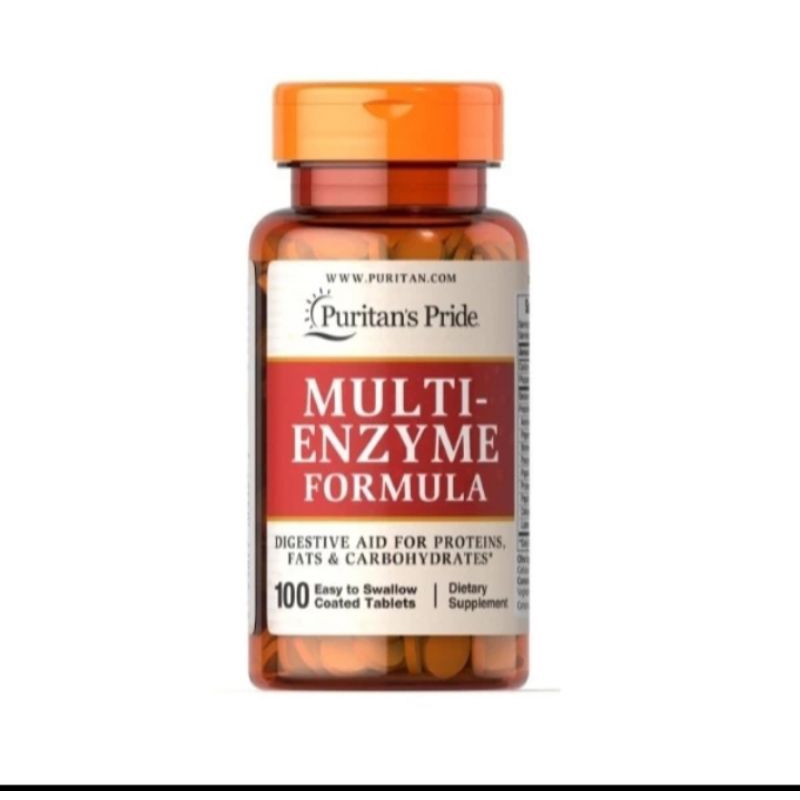 puritan's pride multi enzyme formula 100.tablet