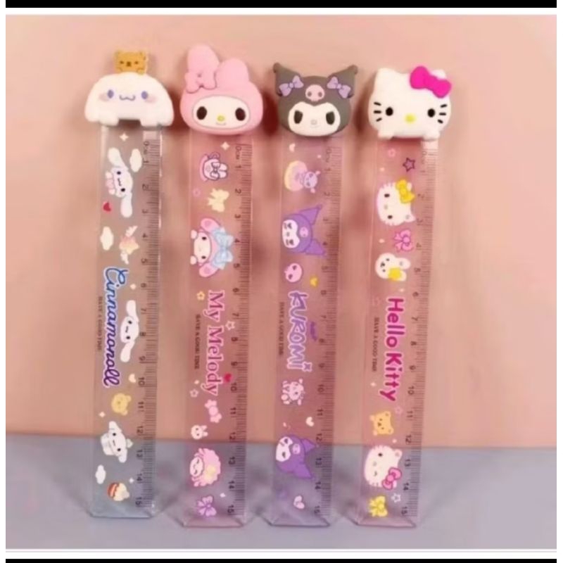 

⭐️CHERRY ACC⭐️PENGGARIS HEAD RUBBER PREMIUM SANRIO/PENGGARIS SANRIO MURAH/PENGGARIS KARAKTER SANRIO