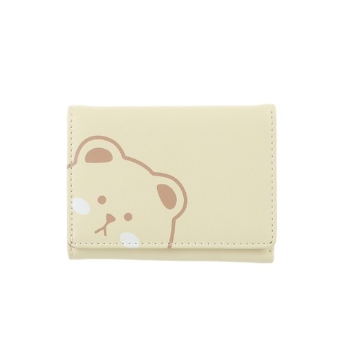 MINISO Bear Wallet Slot Foto / Dompet Wanita Lipat