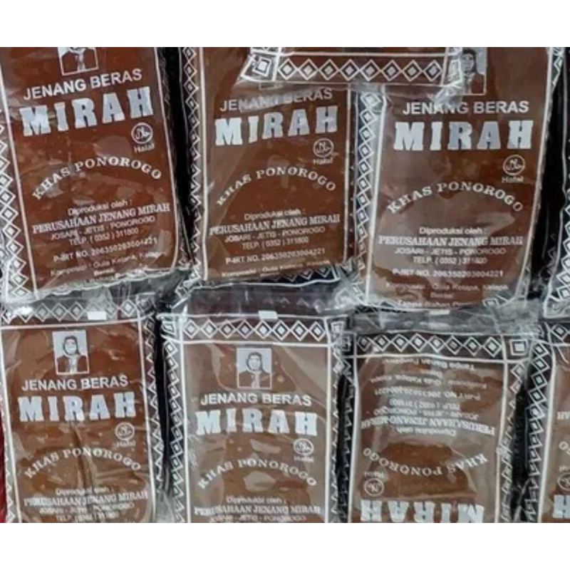 

jenang beras MIRAH