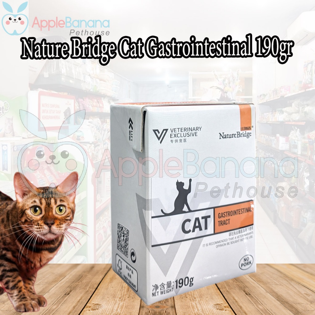 NB Nature Bridge Vet Cat Gastro intestinal Tract 190gr wet food