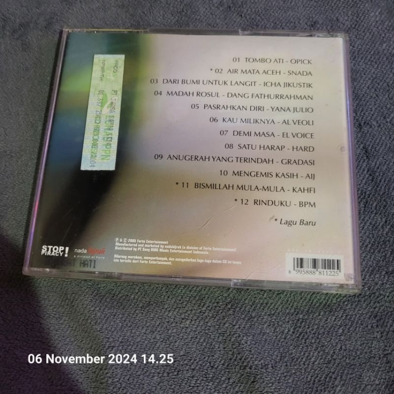 CD OBAT HATI KUMPULAN NASYID PERSAUDARAAN