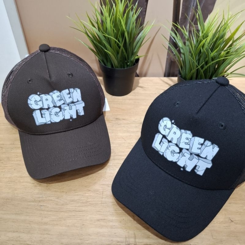 Topi Trucker Pria Greenlight Echo Original