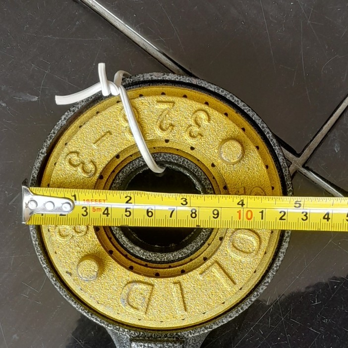 IH KOMPOR GAS API BESAR HIGH PRESSURE KEPALA /BURNER SOLID 338