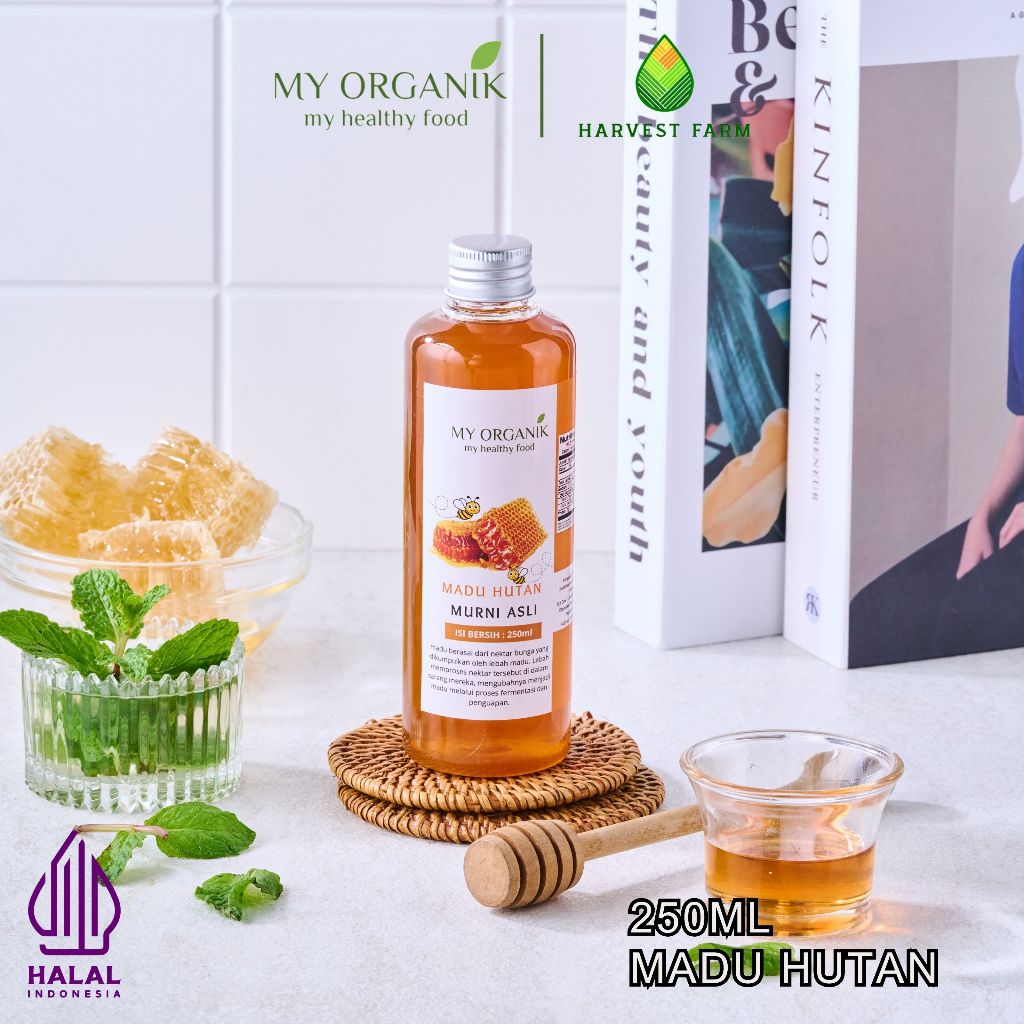 

QH My Organik Madu Hutan Kalimantan 500ml Original Tanpa Campuran