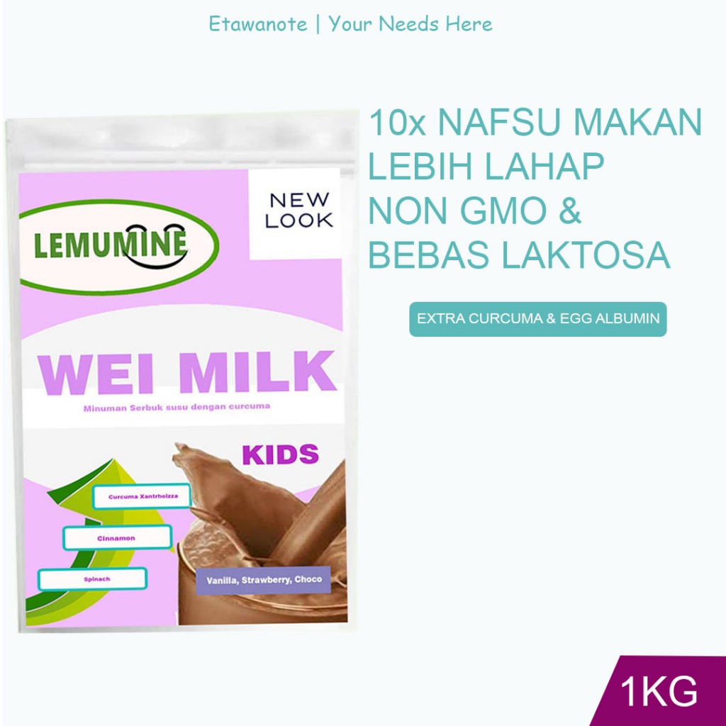 

Penambah Nafsu Makan Anak Susu Penggemuk Badan Anak Penambah Nafsu Makan Anak Vitamin Nafsu Makan Anak Susu Gemuk Anak Obat Nafsu Makan Anak Lemumine (1KG)