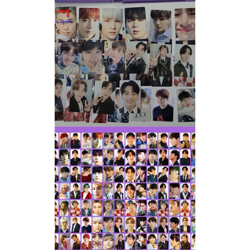 OFFICIAL PC DICON PHOTOCARD NCT 127 BTS jin taehyung rm suga jungkoon jimin jhope taeyong johnny jae