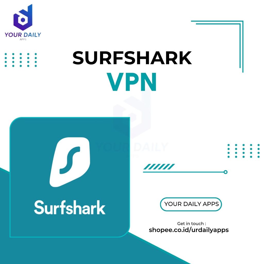 SURFSHARK VPN PREMIUM 7 HARI