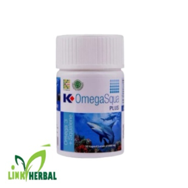 ORIGINAL Omega Squa Klink K Omega Squa klink 30 kapsul Minyak Ikan K Omegasqua Plus K Link Omega