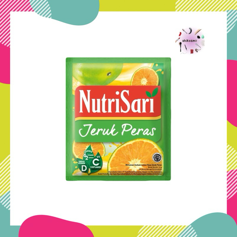 

Nutrisari Instant Drink Jeruk Peras 14gr