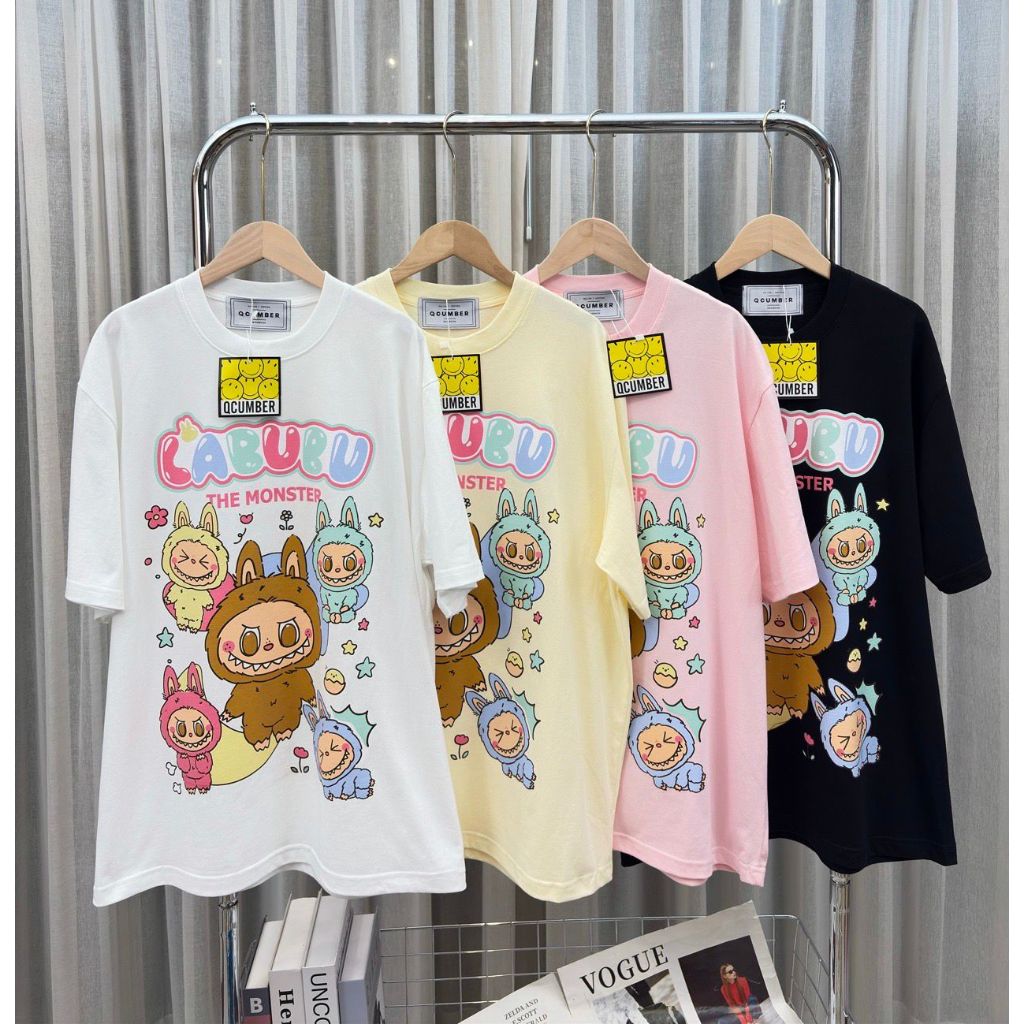 ATASAN WANITA QCUMBER TEE - LABUBU