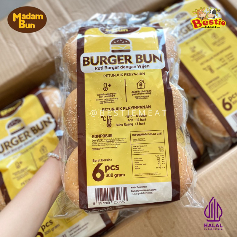 

Madam Bun Roti Burger Wijen