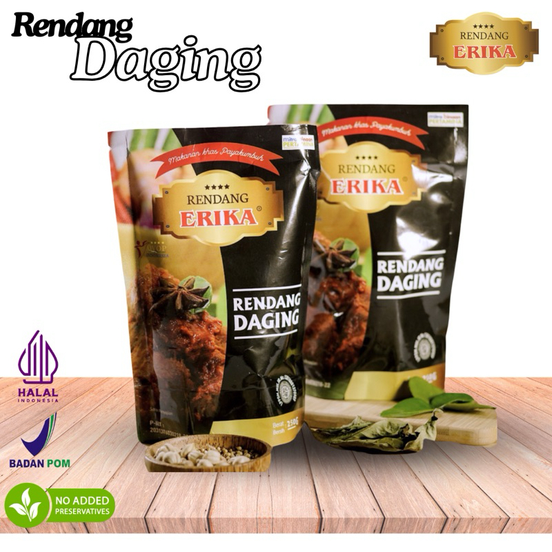 

Rendang Daging Berat 250gr