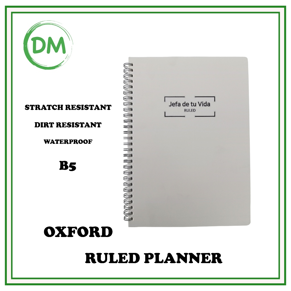 

D119B5 NOTEBOOK OXFORD AESTHETIC BERGARIS POLOS B5