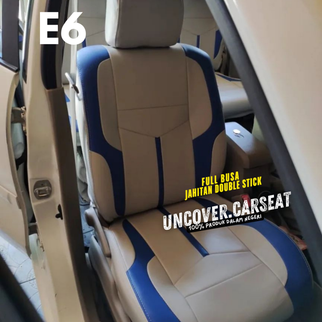 SARUNG JOK MOBIL HONDA JAZZ RS 2016 (KEATAS) 2 BARIS BAHAN MBTECH HIGH QUALITY SUPER PREMIUM