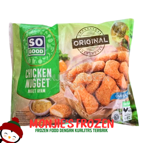 

SO GOOD Chicken Nugget Original 400gr - Naget Ayam Ori