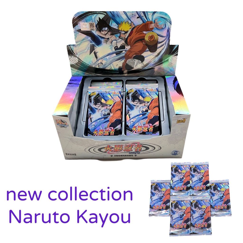 Naruto kayou Tier 4 TCG original Naruto Kayou Box kartu koleksi