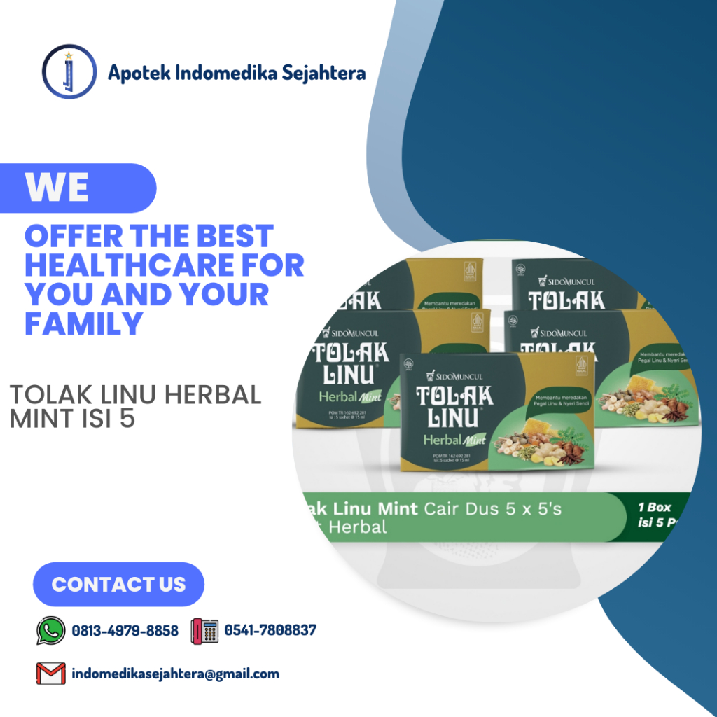 

TOLAK LINU HERBAL MINT ISI 5 SACHET