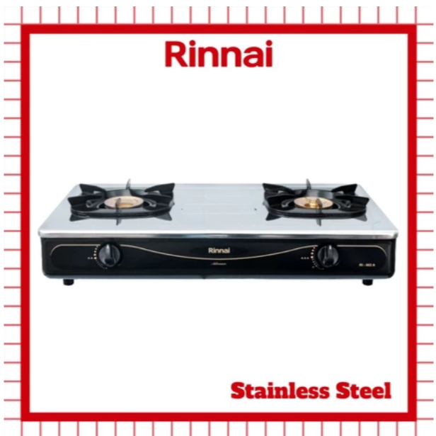 Rinnai Kompor Gas 2 Tungku RI 602A / 602A