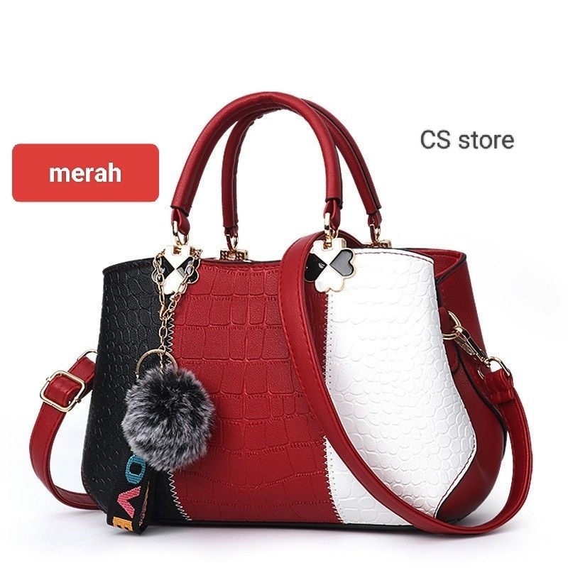 tas wanita import Korea handbag mewah elegan