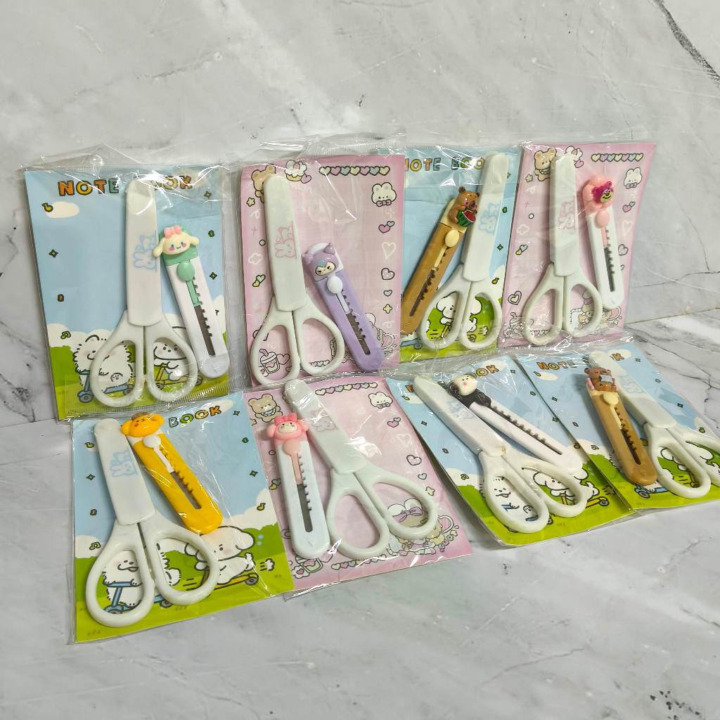 

Set Gunting dan Cutter 2in1 Set / Scissors and Cutter Set