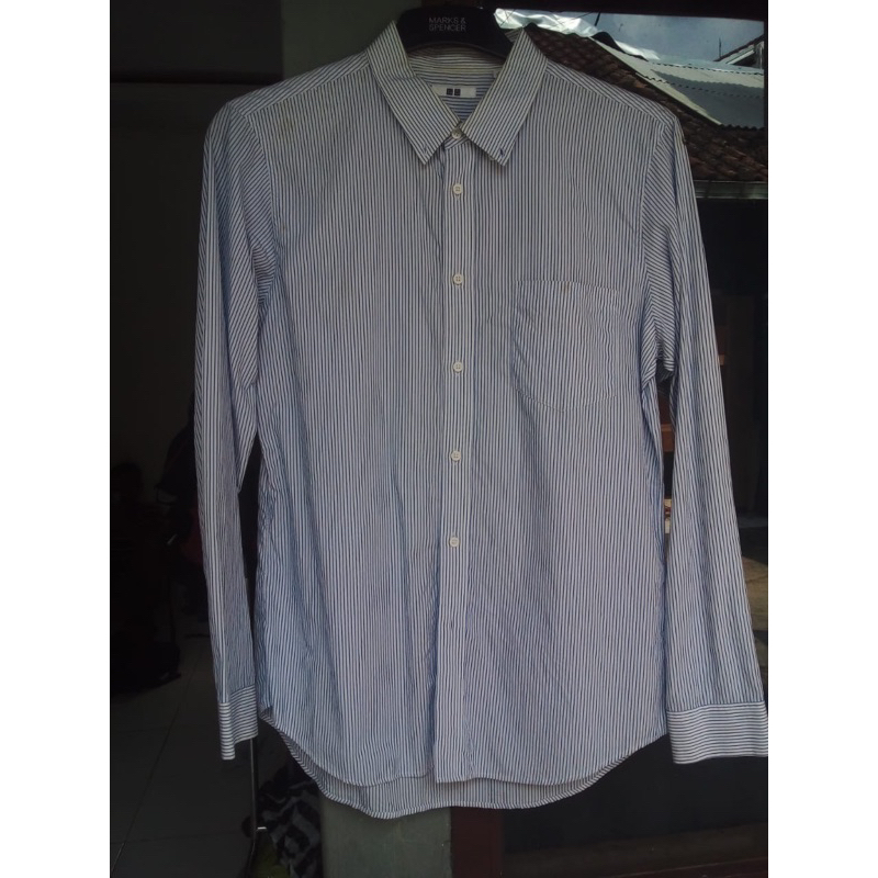UNIQLO MENS FLANNEL SHIRT KEMEJA PRIA